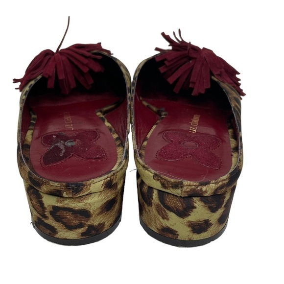 Liz Claiborne Riva Animal Print Slip On Heels - Picture 5 of 8